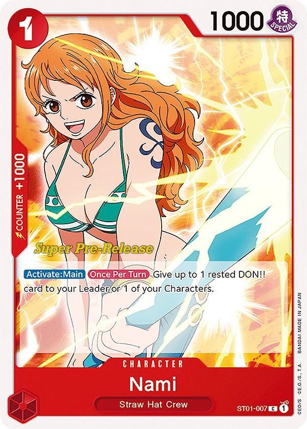 Nami [Super Pre-Release Starter Deck: Straw Hat Crew] (ONLINE ORDER ONLY)