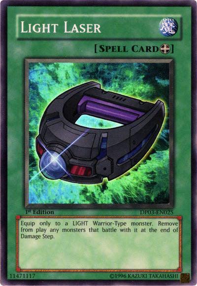 Light Laser [DP03-EN025] Super Rare (ONLINE ORDER ONLY)