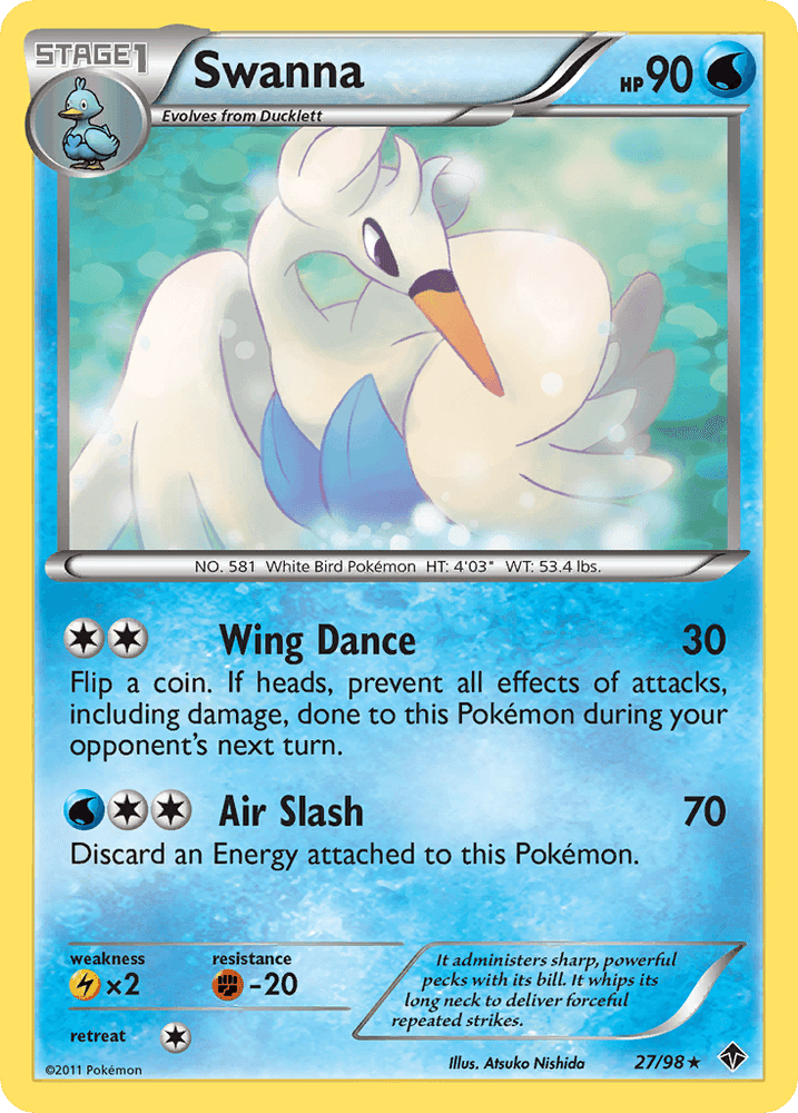Swanna (27/98) [Black & White: Emerging Powers] (Online Only)
