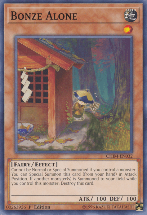 Bonze Alone [CHIM-EN032] Common (ONLINE ORDER ONLY)