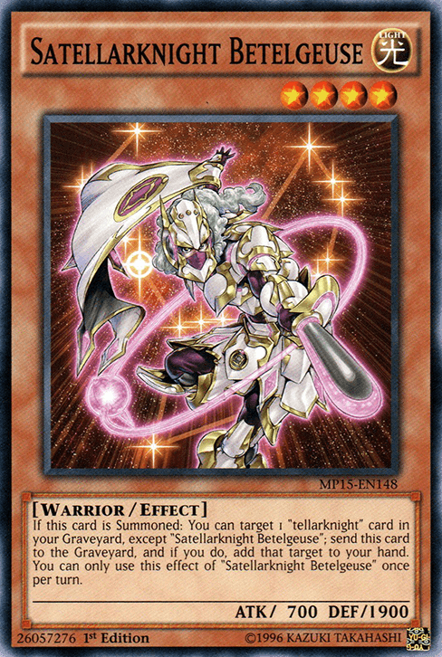 Satellarknight Betelgeuse [MP15-EN148] Common (ONLINE ORDER ONLY)