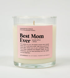 Best Mom Ever Glass Candle (ONLINE ORDER ONLY)