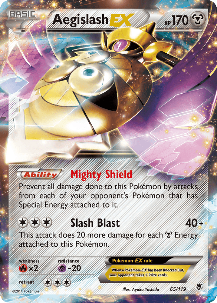 Aegislash EX (65/119) [XY: Phantom Forces] (Online Only)