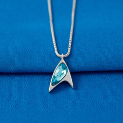 Star Trek X RockLove Blue Crystal Delta Pendant (ONLINE ORDER ONLY)