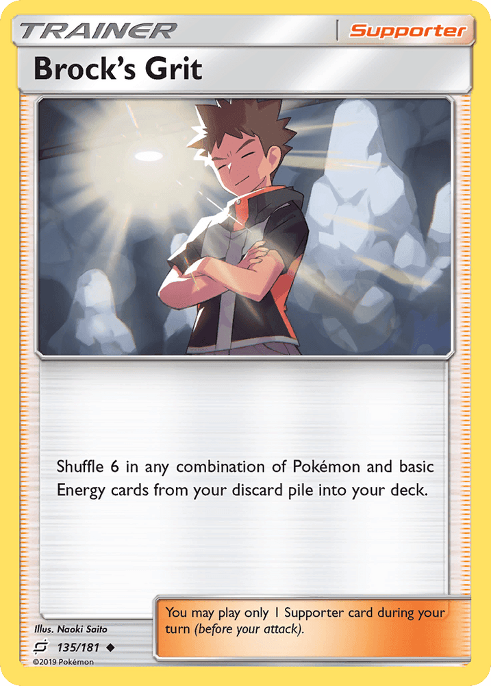Brock's Grit (135/181) [Sun & Moon: Team Up] (Online Only)
