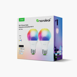 Matter Wi-Fi A19 Smart Bulb (2 Pack) (ONLINE ORDER ONLY)