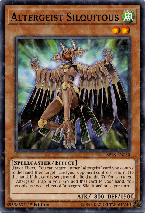 Altergeist Silquitous [SP18-EN030] Starfoil Rare (ONLINE ORDER ONLY)