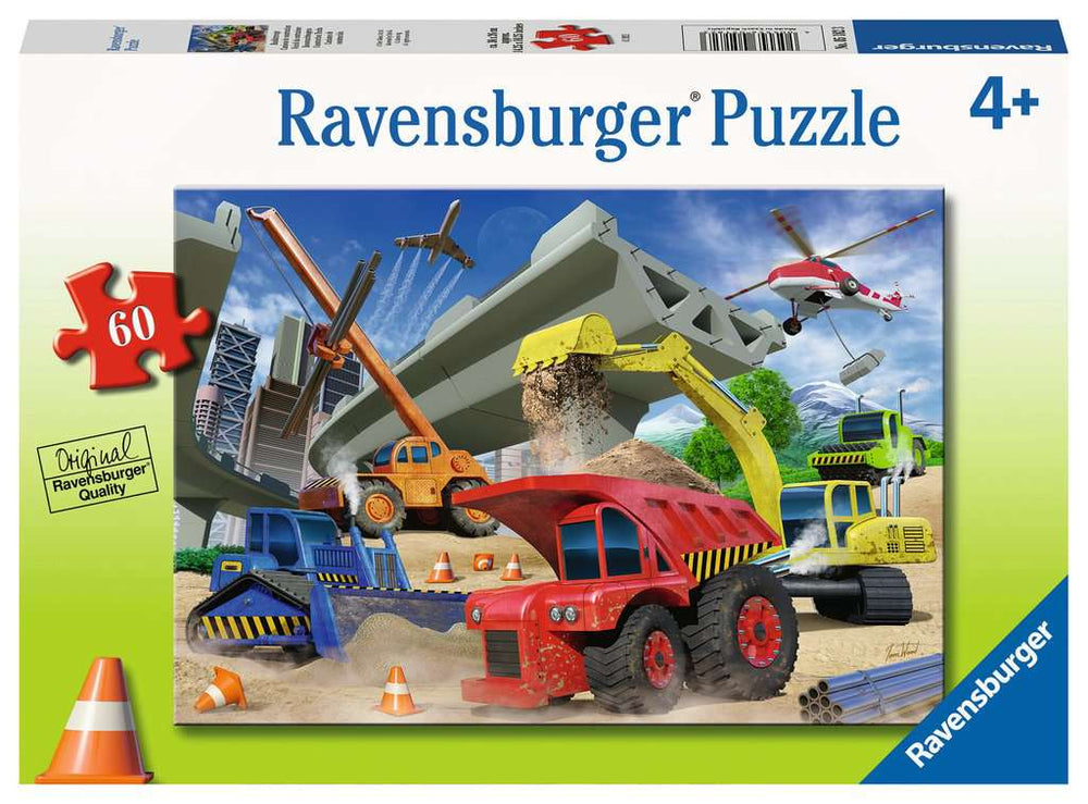 Puzzle: Construction Trucks (ONLINE ORDER ONLY)