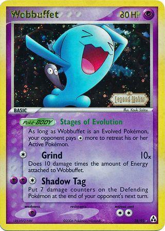 Wobbuffet (28/92) (Stamped) [EX: Legend Maker] (Online Only)