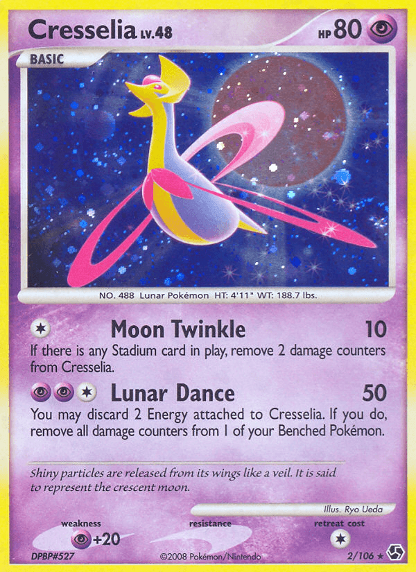 Cresselia (2/106) [Diamond & Pearl: Great Encounters] (Online Only)