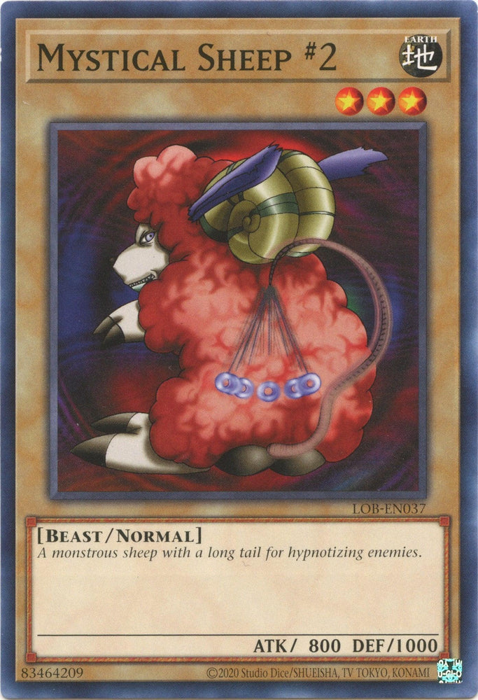 Mystical Sheep #2 (25th Anniversary) [LOB-EN037] Common (ONLINE ORDER ONLY)