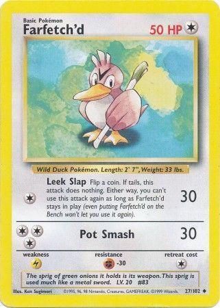 Farfetch'd (27/102) [Base Set Unlimited] (Online Only)