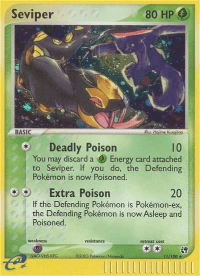 Seviper (11/100) [EX: Sandstorm] (Online Only)
