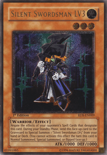 Silent Swordsman LV3 [RDS-EN009] Ultimate Rare (ONLINE ORDER ONLY)