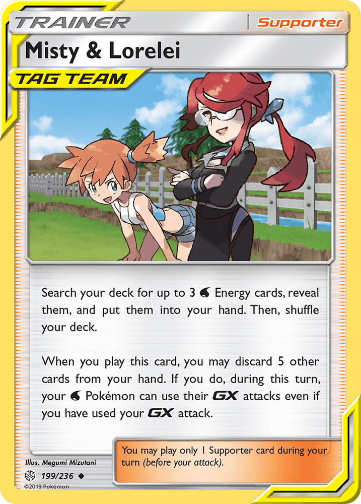 Misty & Lorelei (199/236) [Sun & Moon: Cosmic Eclipse] (Online Only)