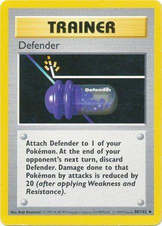 Defender (80/102) [Base Set Shadowless Unlimited] (Online Only)
