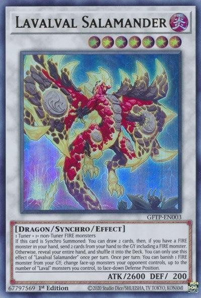Lavalval Salamander [GFTP-EN003] Ultra Rare (ONLINE ORDER ONLY)