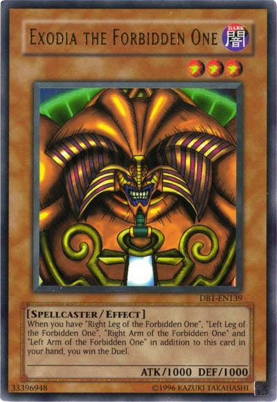 Exodia the Forbidden One [DB1-EN139] Ultra Rare (ONLINE ORDER ONLY)