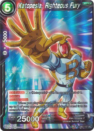 Katopesla, Sonic Justice (Reprint) (DB2-148) [Battle Evolution Booster] (ONLINE ORDER ONLY)