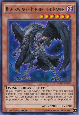 Blackwing - Elphin the Raven [LC5D-EN116] Common (ONLINE ORDER ONLY)