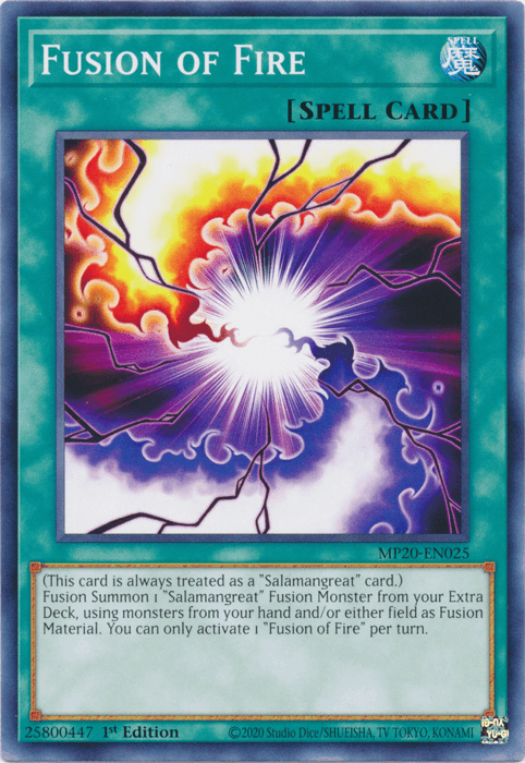 Fusion of Fire [MP20-EN025] Common (ONLINE ORDER ONLY)