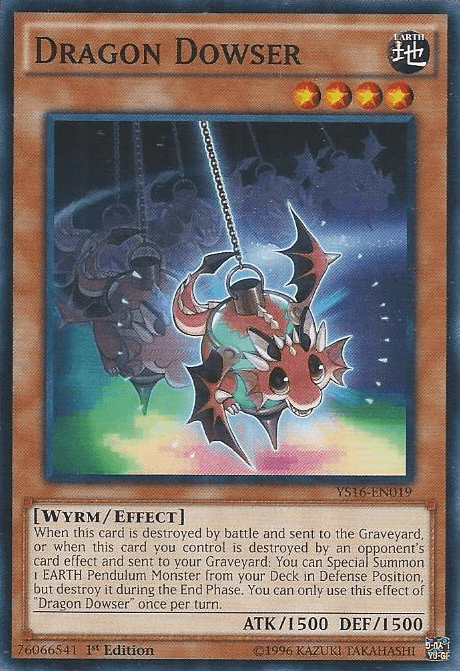 Dragon Dowser [YS16-EN019] Common (ONLINE ORDER ONLY)