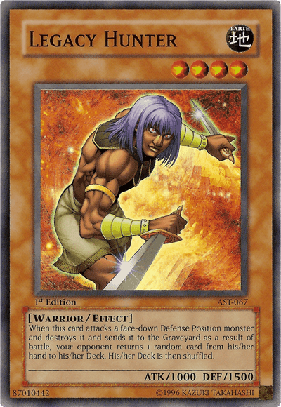 Legacy Hunter [AST-067] Super Rare (ONLINE ORDER ONLY)