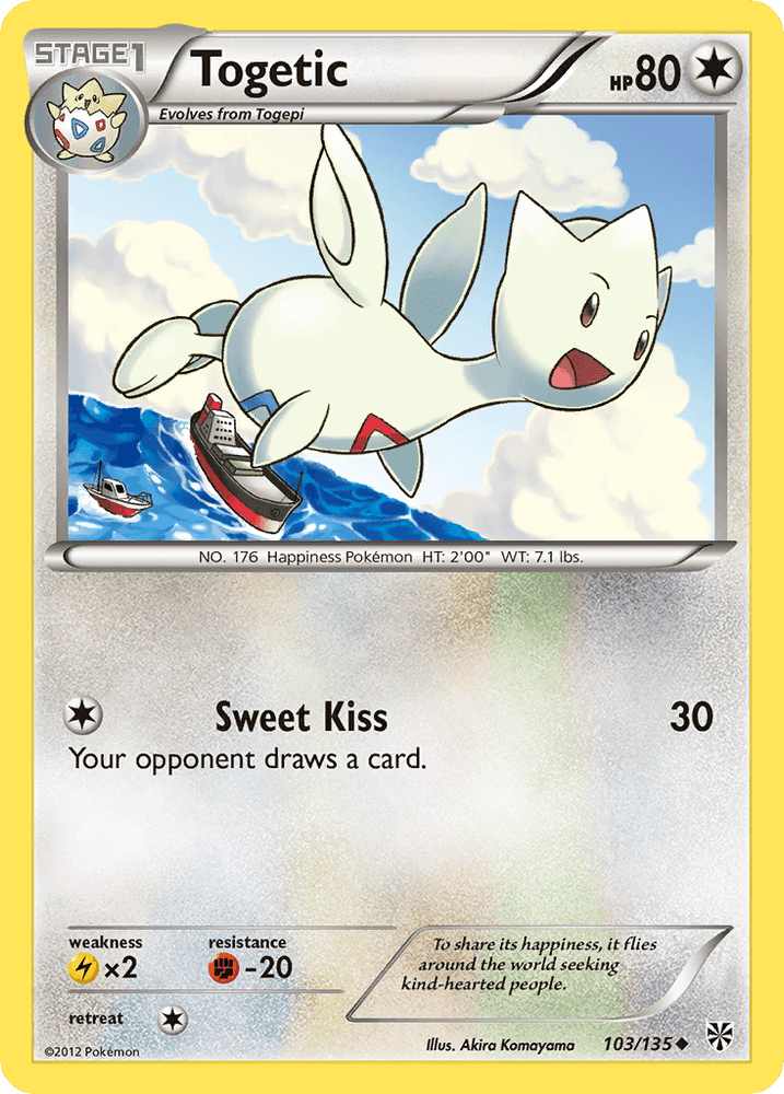 Togetic (103/135) [Black & White: Plasma Storm] (Online Only)