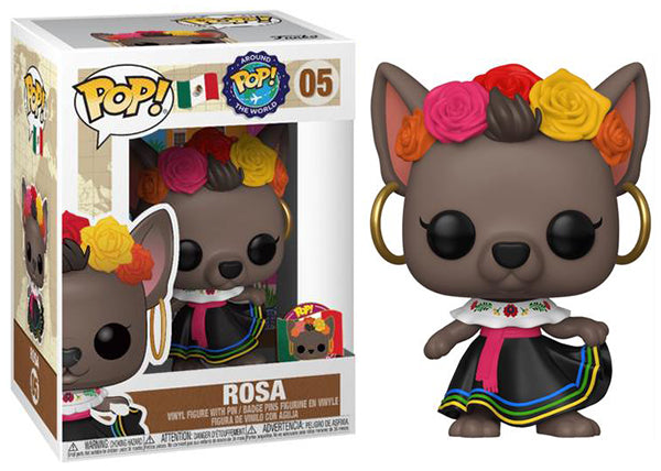 Rosa w/ Pin (Pop! Around The World) 05 (Online Order Only)