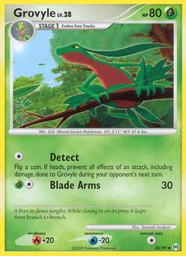 Grovyle (38/99) [Platinum: Arceus] (Online Only)