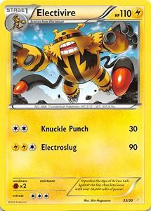 Electivire (25/30) [XY: Trainer Kit 3 - Pikachu Libre] (Online Only)