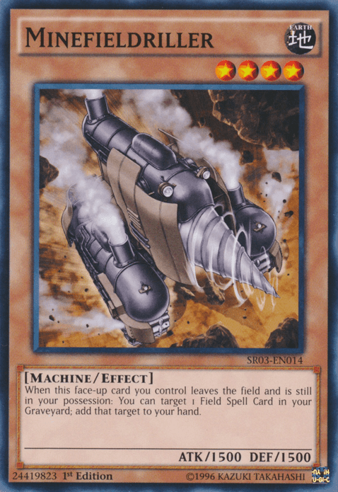 Minefieldriller [SR03-EN014] Common (ONLINE ORDER ONLY)