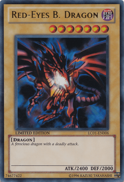 Red-Eyes B. Dragon [LC01-EN006] Ultra Rare (ONLINE ORDER ONLY)