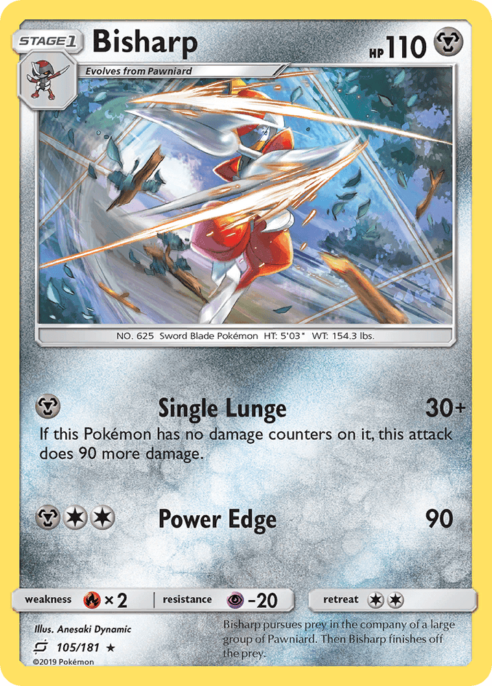 Bisharp (105/181) [Sun & Moon: Team Up] (Online Only)
