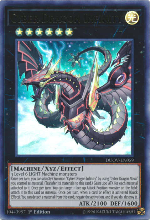 Cyber Dragon Infinity [DUOV-EN059] Ultra Rare (ONLINE ORDER ONLY)
