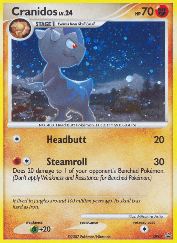 Cranidos (DP07) [Diamond & Pearl: Black Star Promos] (Online Only)