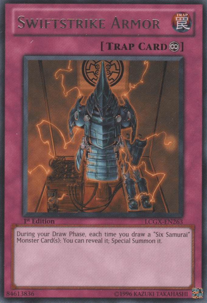 Swiftstrike Armor [LCGX-EN263] Rare (ONLINE ORDER ONLY)