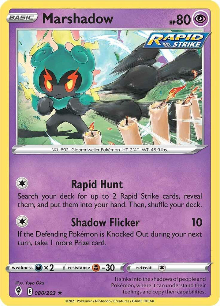Marshadow (080/203) [Sword & Shield: Evolving Skies] (Online Only)