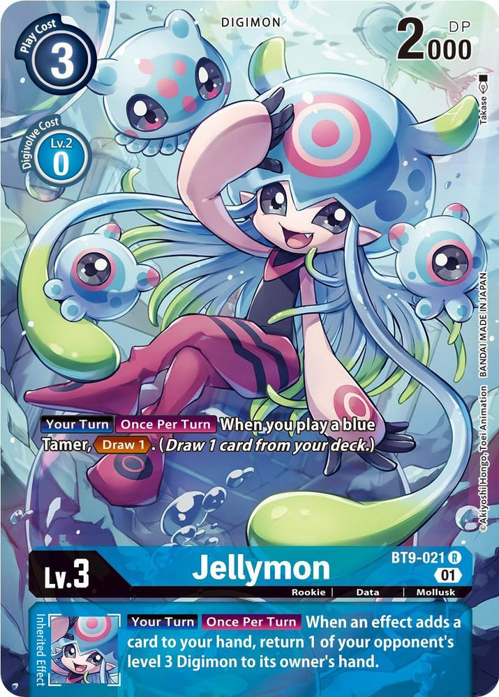 Jellymon [BT9-021] (Alternate Art) [X Record] (ONLINE ORDER ONLY)