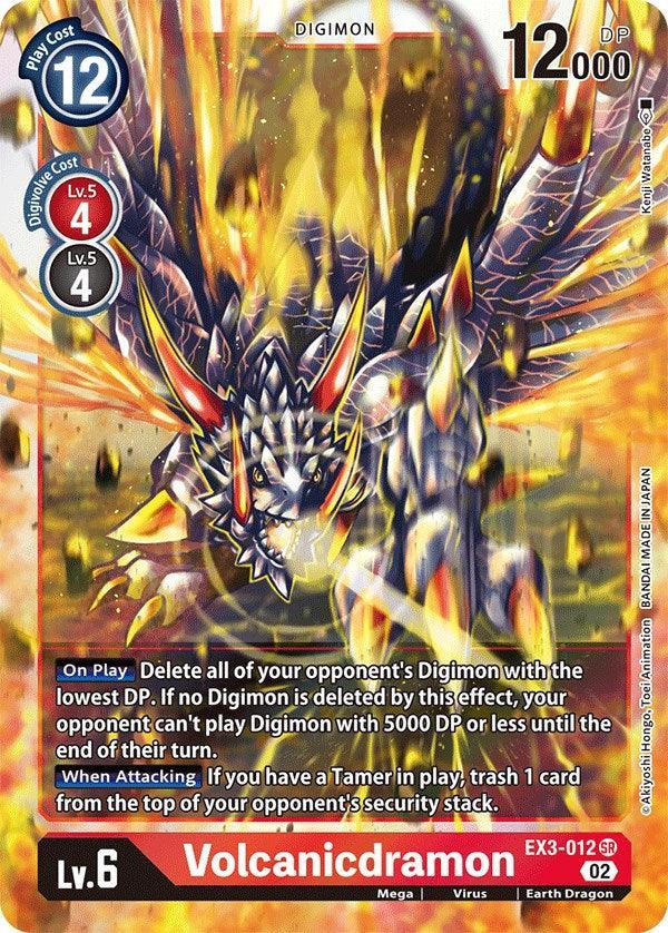 Volcanicdramon [EX3-012] [Draconic Roar] (ONLINE ORDER ONLY)