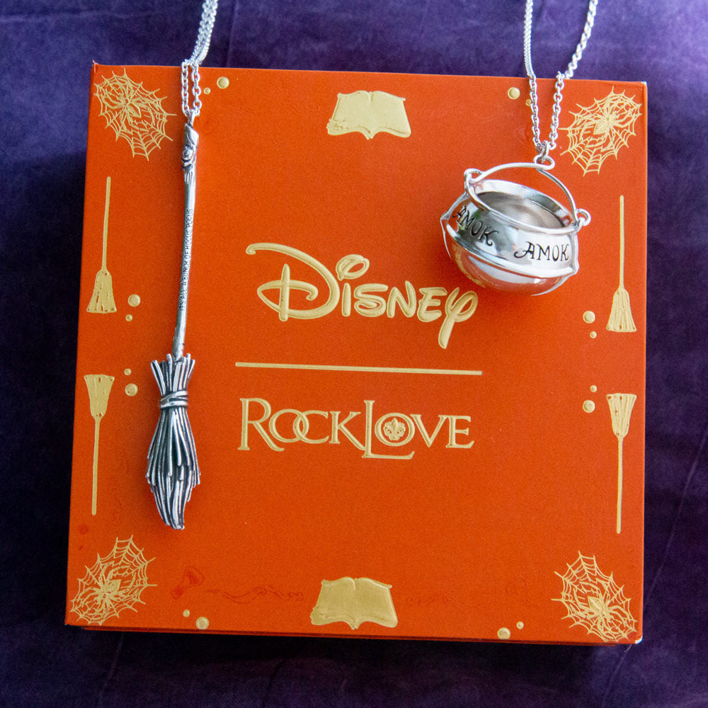 Disney X RockLove HOCUS POCUS Broom Necklace (ONLINE ORDER ONLY)