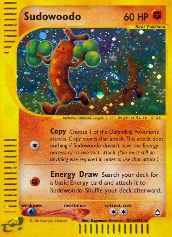 Sudowoodo (H24/H32) [Aquapolis] (Online Only)
