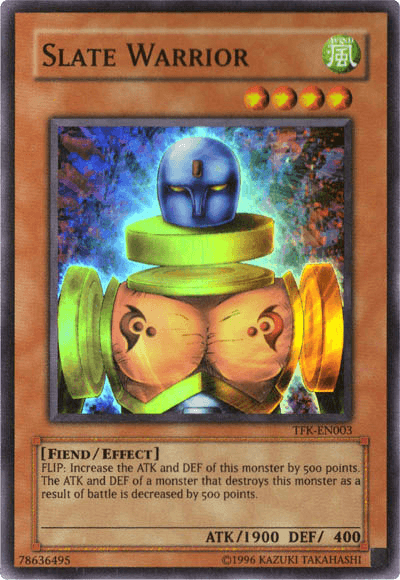 Slate Warrior [TFK-EN003] Super Rare (ONLINE ORDER ONLY)