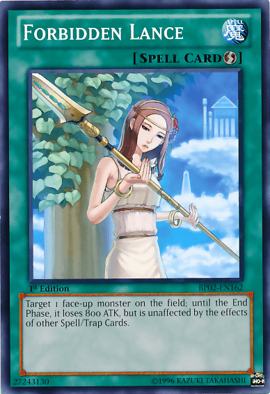 Forbidden Lance [BP02-EN162] Mosaic Rare (ONLINE ORDER ONLY)