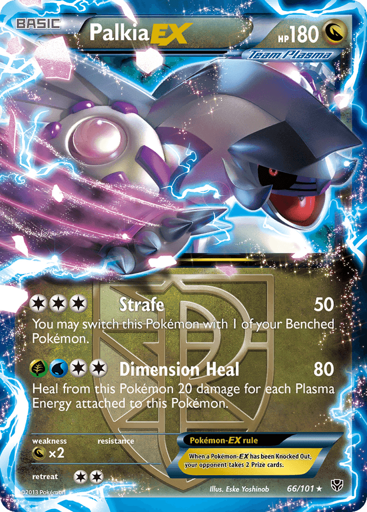 Palkia EX (66/101) [Black & White: Plasma Blast] (Online Only)