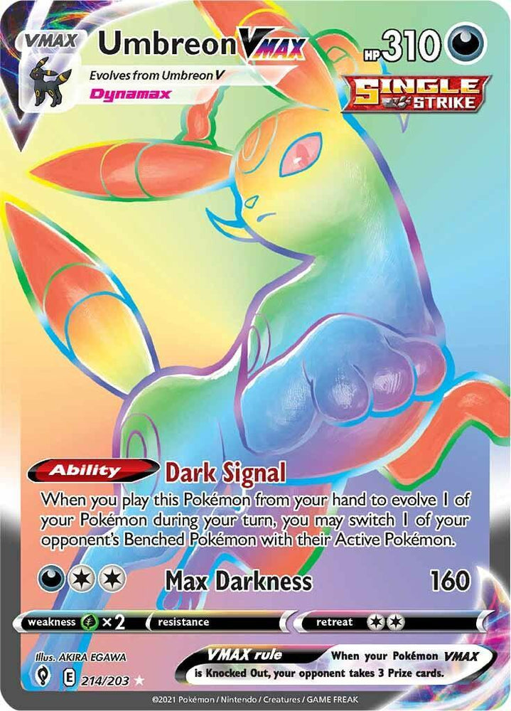 Umbreon VMAX (214/203) [Sword & Shield: Evolving Skies] (Online Only)