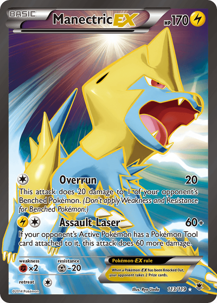 Manectric EX (113/119) [XY: Phantom Forces] (Online Only)