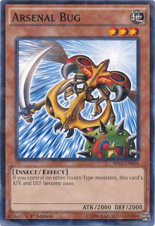 Arsenal Bug [BP03-EN004] Shatterfoil Rare (ONLINE ORDER ONLY)