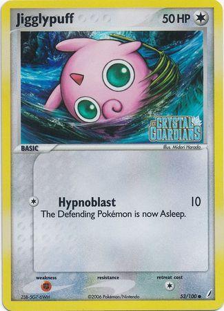 Jigglypuff (53/100) (Stamped) [EX: Crystal Guardians] (Online Only)