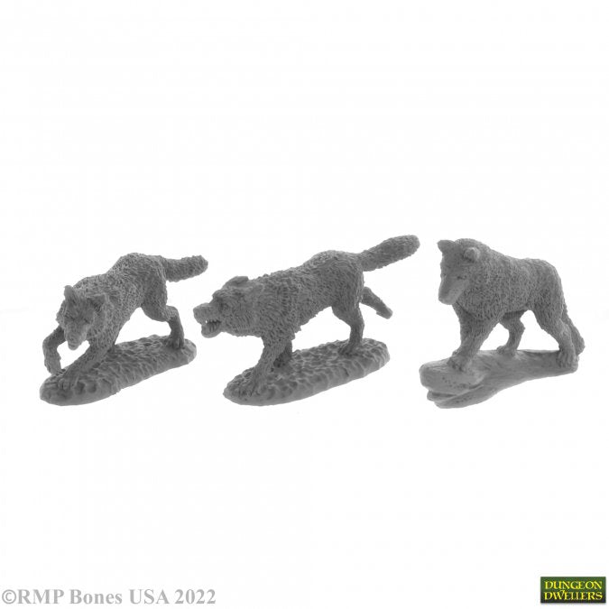 Bones Dungeon Dwellers: Wolf Pack (3)